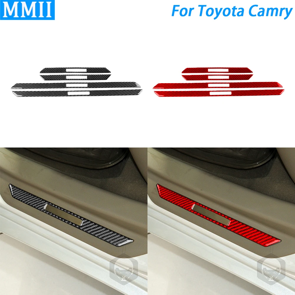 For Toyota Camry 2006-2011 Real Carbon Fiber Door Threshold Panel Decorative Strips Car Interior Decoration Accessories Sticker
For Toyota Camry 2006-2011 Real Carbon Fiber Door Threshold Panel Decorative Strips Car Interior Decoration Accessories Sticker