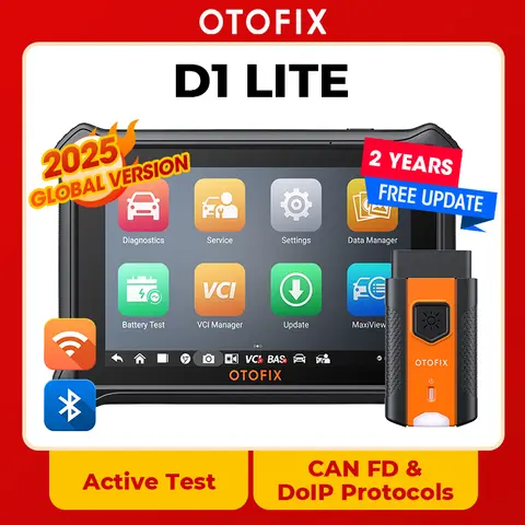 OTOFIX D1 LITE OBD2-Scanner, Autodiagnosetool, Bluetooth, kabellos, bidirektionale Steuerung, OBD-Automobil-Scan-Tool, aktiver Test