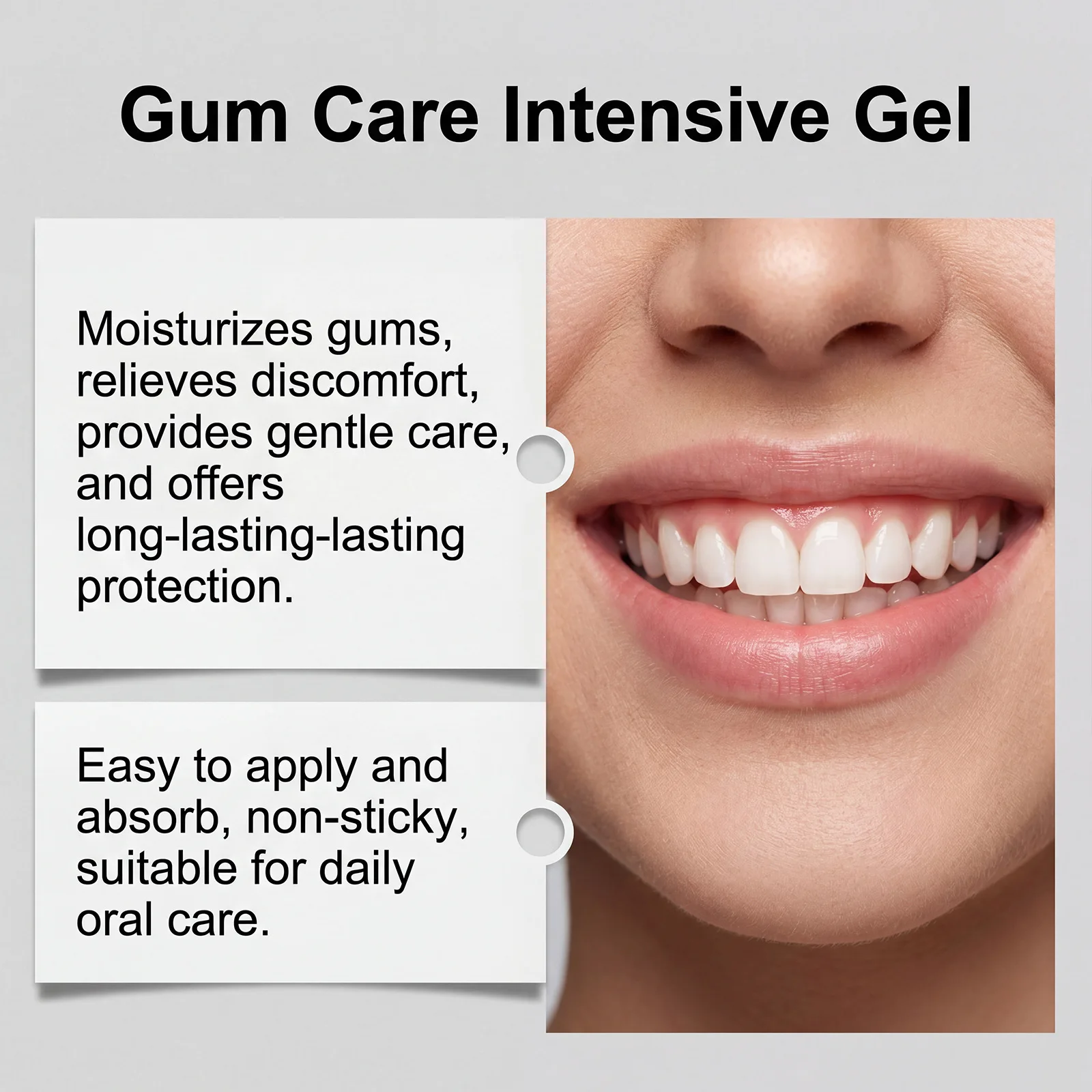 ORALHOE Gum Care Gel Deep Clean Plaque Tartar Anti-Inflammation Periodontal Treatment Soothe Sensitive Gums Oral Hygiene
ORALHOE Gum Care Gel Deep Clean Plaque Tartar Anti-Inflammation Periodontal Treatment Soothe Sensitive Gums Oral Hygiene