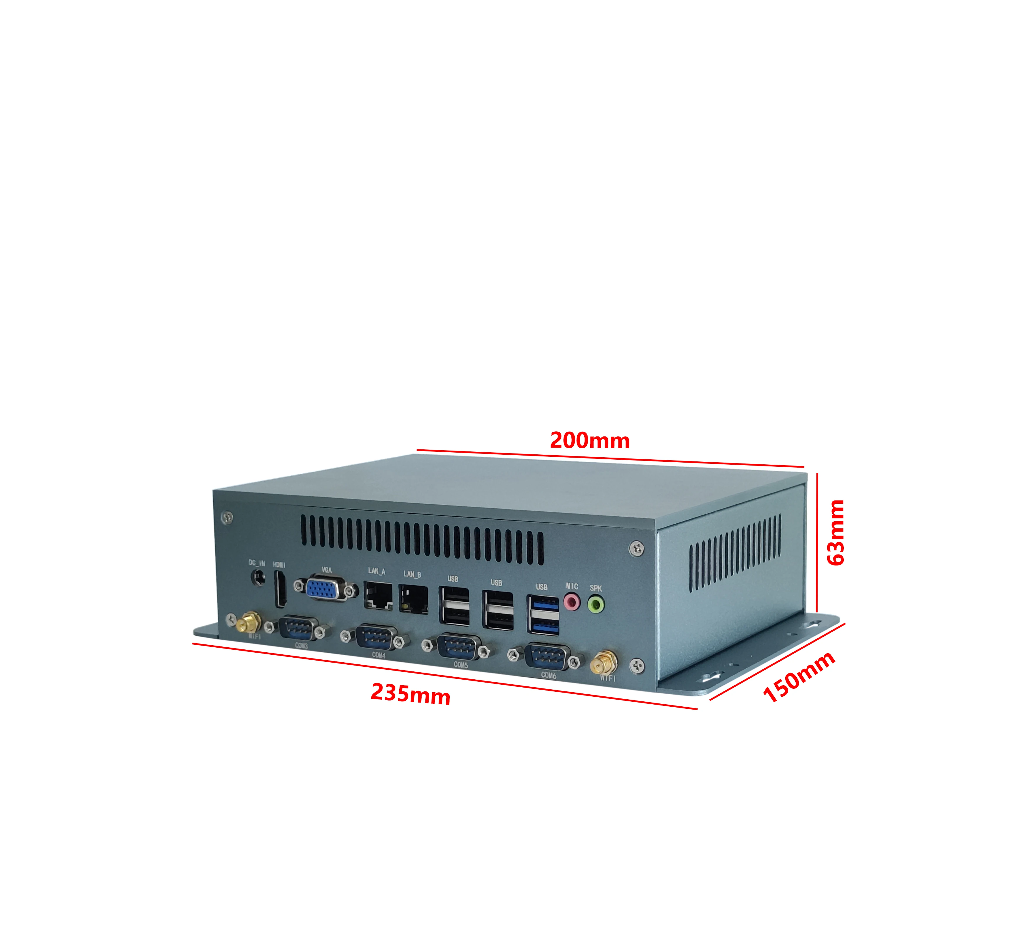 M10U-M100SE Mini Industrial PC Supports 8th 10th Gen Core I3 I5 I7 Single DDR4 Max 32G 12V Power
M10U-M100SE Mini Industrial PC Supports 8th 10th Gen Core I3 I5 I7 Single DDR4 Max 32G 12V Power