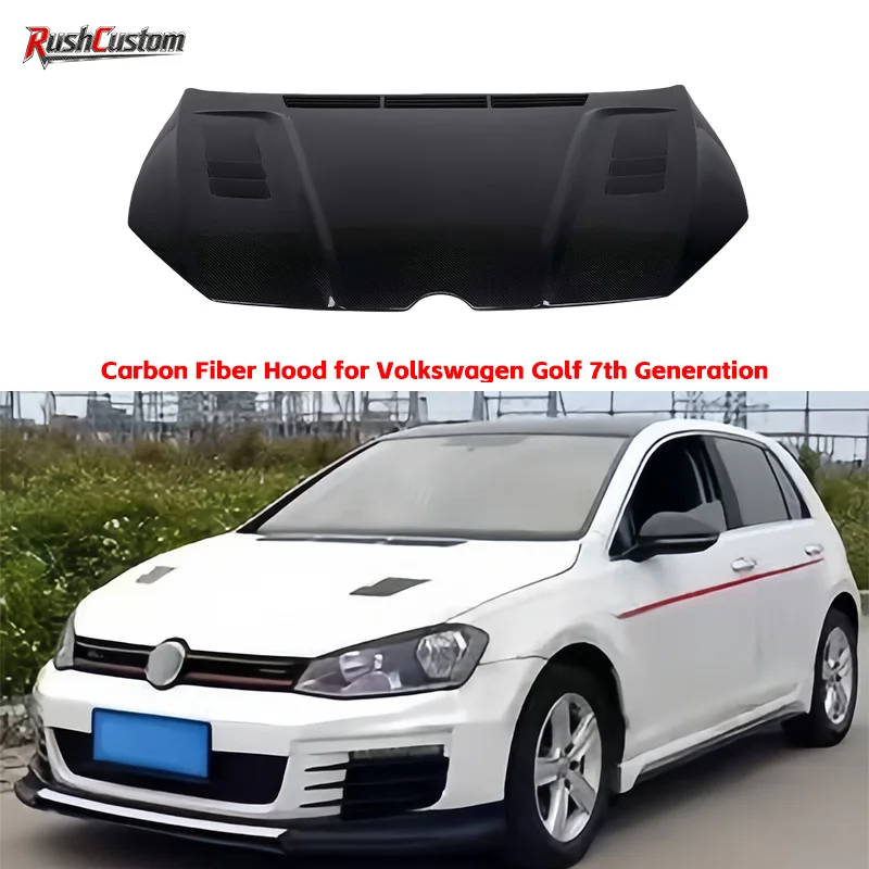 For Volkswagen Golf 7th Generation Carbon Fiber Open-Hole Hood Engine Hood High-Quality Automotive Engine Hood
For Volkswagen Golf 7th Generation Carbon Fiber Open-Hole Hood Engine Hood High-Quality Automotive Engine Hood