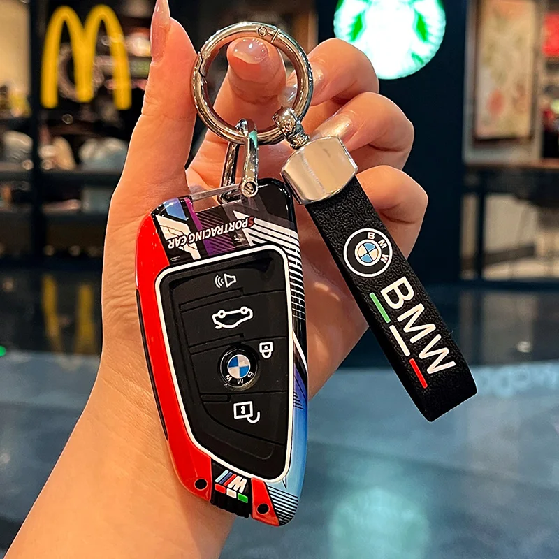 TPU Track Style Car Key Case Cover For BMW X1 X3 X4 X5 F15 X6 F16 G30 7 Series G11 F48 F39 520 525 f30 118i 218i 320i Key Shell
TPU Track Style Car Key Case Cover For BMW X1 X3 X4 X5 F15 X6 F16 G30 7 Series G11 F48 F39 520 525 f30 118i 218i 320i Key Shell