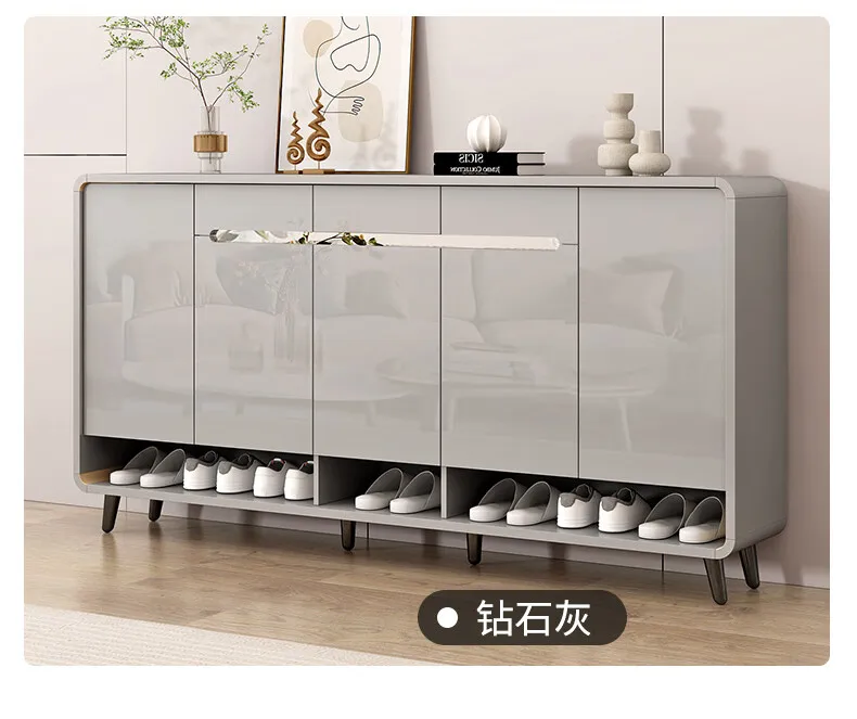 Легкий роскошный шкаф для обуви из цельного дерева, встроенный входной шкаф с сиденьем у двери дома, вход большой вместимости.
Легкий роскошный шкаф для обуви из цельного дерева, встроенный входной шкаф с сиденьем у двери дома, вход большой вместимости.