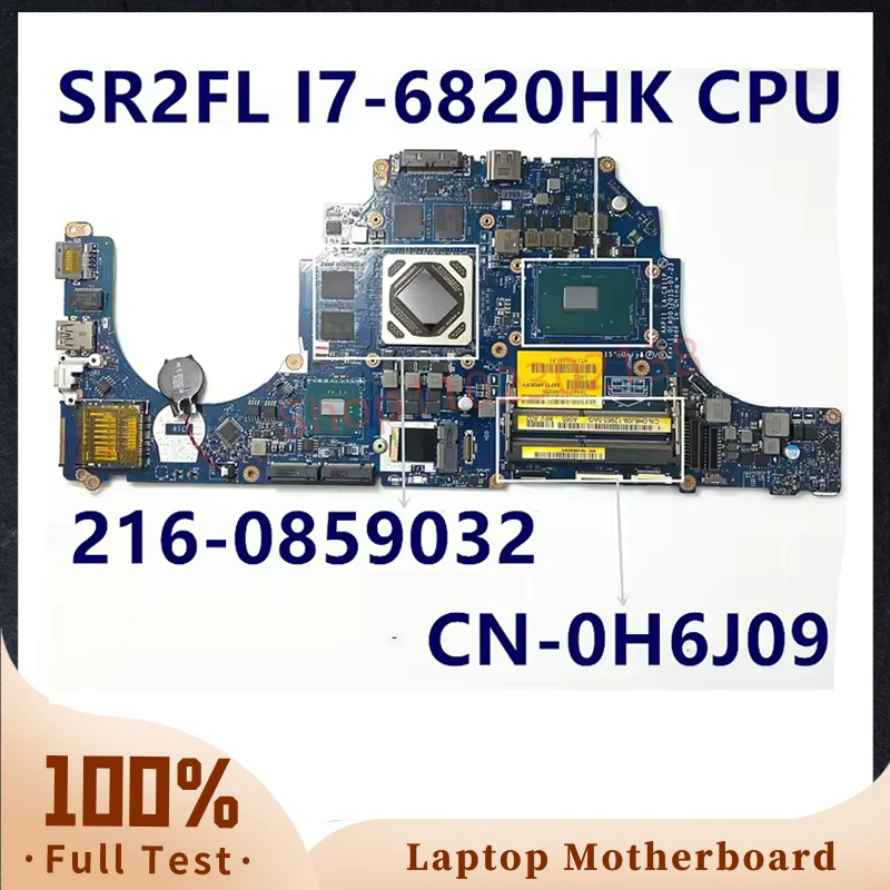 CN-0H6J09 0H6J09 H6J09 Материнская плата для ноутбука DELL 15 R2 17 R3 Материнская плата LA-C911P 216-0859032 с процессором I7-6820HK 4 ГБ 100% тестирование
CN-0H6J09 0H6J09 H6J09 Материнская плата для ноутбука DELL 15 R2 17 R3 Материнская плата LA-C911P 216-0859032 с процессором I7-6820HK 4 ГБ 100% тестирование
