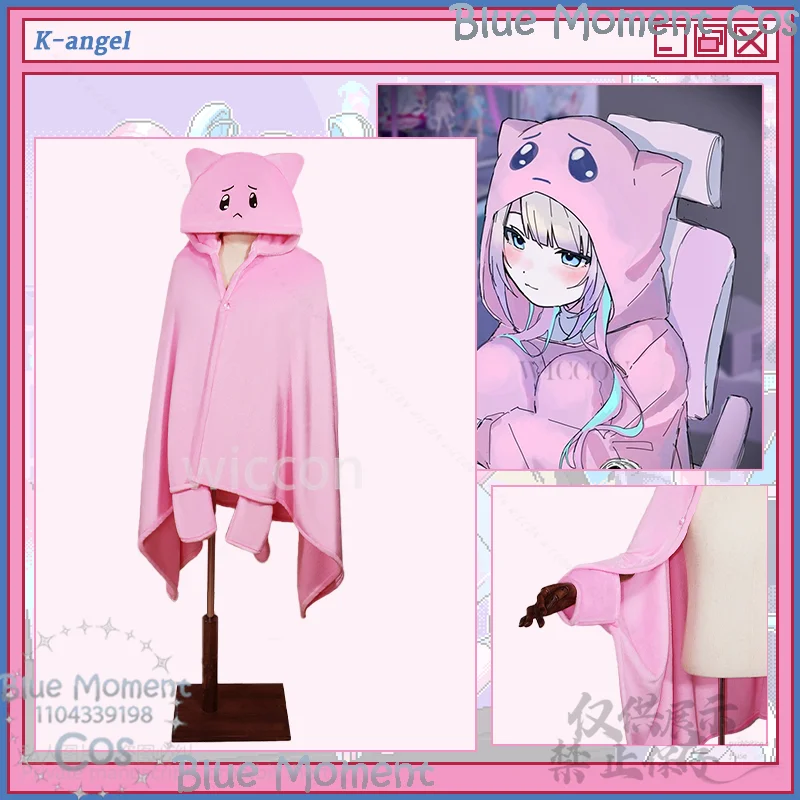 Game NEEDY GIRL OVERDOSE Cosplay KAngel Pchan Clothes Y2K Jirai Kei Blanket Pink Cat Hooded Soft Cape Carnival Outfit Customized
Game NEEDY GIRL OVERDOSE Cosplay KAngel Pchan Clothes Y2K Jirai Kei Blanket Pink Cat Hooded Soft Cape Carnival Outfit Customized