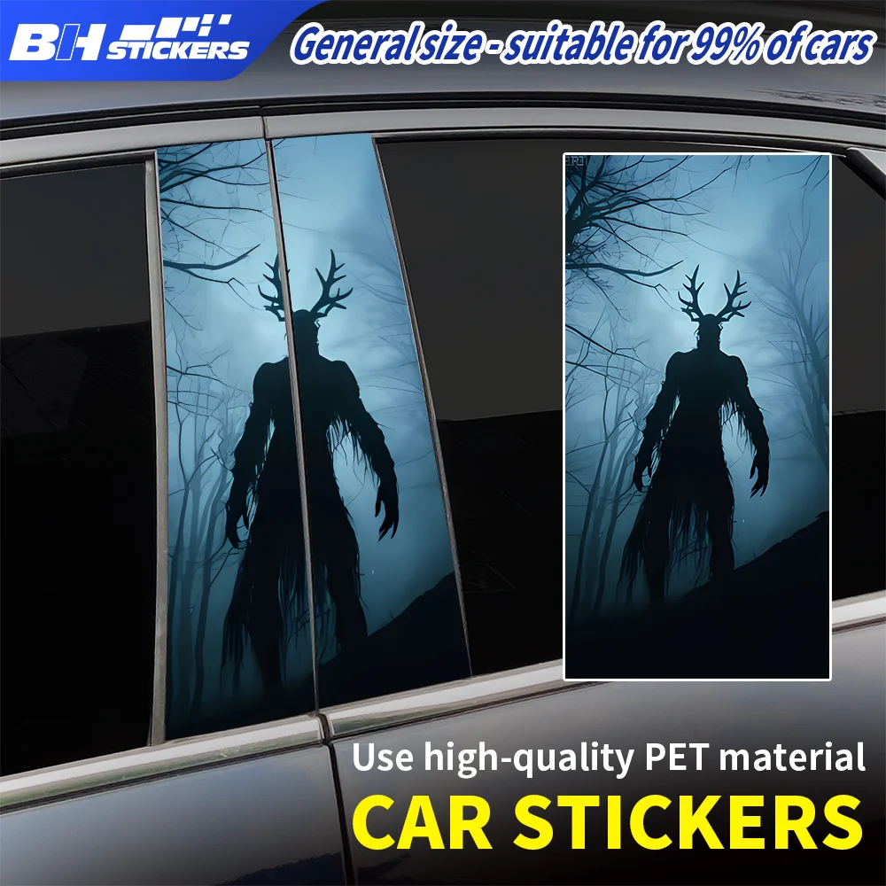 Mysterious Deer Antler Spirit Car Stickers B Pillar Decals Universal Window Middle Pillar Vinyl Wrap Auto Styling Accessories
Mysterious Deer Antler Spirit Car Stickers B Pillar Decals Universal Window Middle Pillar Vinyl Wrap Auto Styling Accessories