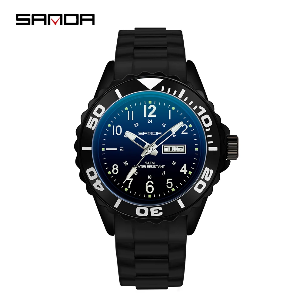 Sanda 1053 Unisex Quartz Watch with Waterproof Silicone Band Fashionable Personalized Wristwatch for Middle School Students Cool
Sanda 1053 Unisex Quartz Watch with Waterproof Silicone Band Fashionable Personalized Wristwatch for Middle School Students Cool