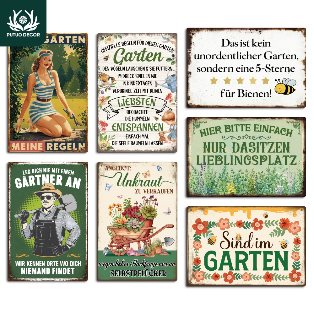 Putuo Decor 1pc Individuality German Vintage Metal Tin Sign, Wall Art Decor for Home Farmhouse Garden, Gift,7.9x11.8Inches
Putuo Decor 1pc Individuality German Vintage Metal Tin Sign, Wall Art Decor for Home Farmhouse Garden, Gift,7.9x11.8Inches