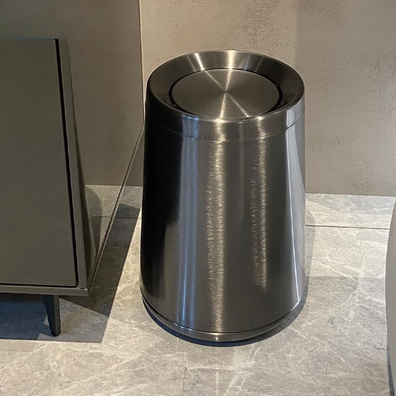 Stainless Steel Tapered Waste Bins High Appearance Flip Top Garbage Can for Living Room Modern Trash Can Sleek Kitchen Dustbin
Stainless Steel Tapered Waste Bins High Appearance Flip Top Garbage Can for Living Room Modern Trash Can Sleek Kitchen Dustbin