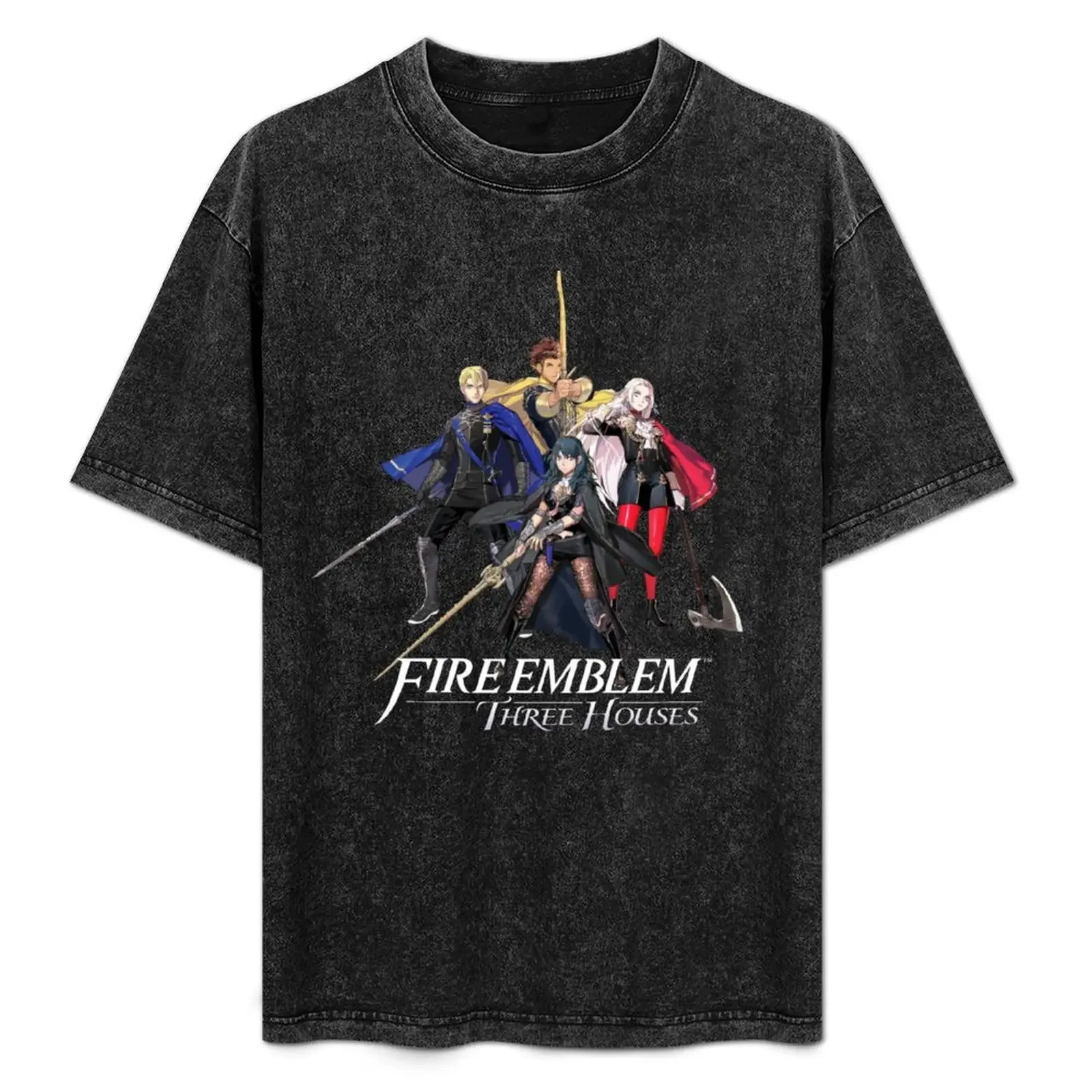 Fire Emblem: Three Houses - House Leaders and Byleth (Female) T-Shirt anime t shirts clothes for men
Fire Emblem: Three Houses - House Leaders and Byleth (Female) T-Shirt anime t shirts clothes for men