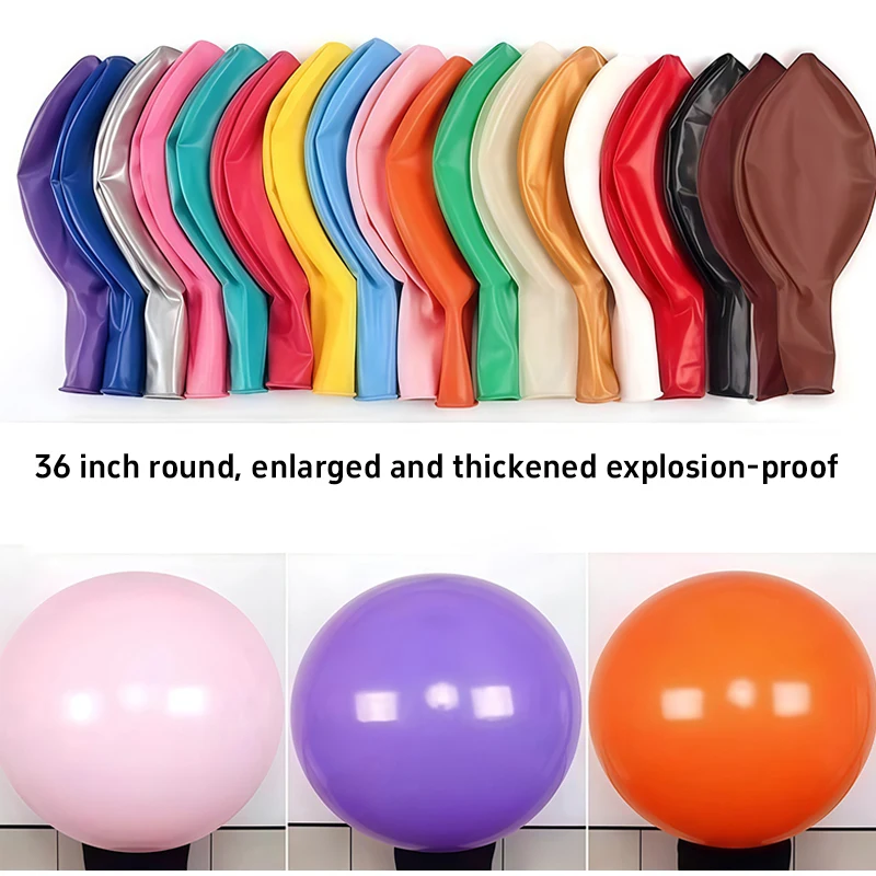 36 Inch Round Balloons Macaron Colored Latex Thick Matte Balloons Wedding And Birthday Party Balloon Decor Children's Park Toys
36 Inch Round Balloons Macaron Colored Latex Thick Matte Balloons Wedding And Birthday Party Balloon Decor Children's Park Toys