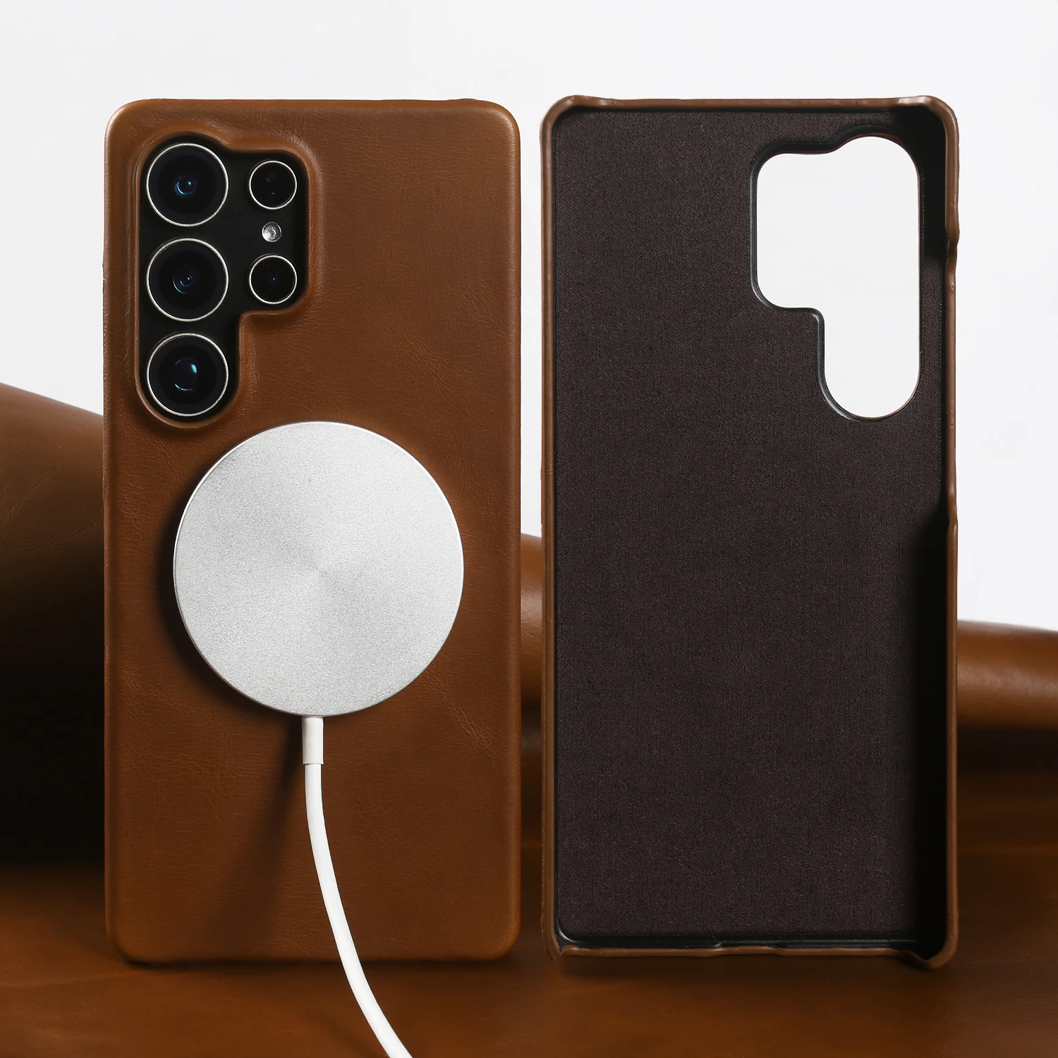 For Magsafe Oil Wax Genuine Leather Case For Samsung Galaxy S24 S25 S26 Ultra S23 S20 FE S22 Plus S21 Phone Back Cover Case Capa
For Magsafe Oil Wax Genuine Leather Case For Samsung Galaxy S24 S25 S26 Ultra S23 S20 FE S22 Plus S21 Phone Back Cover Case Capa