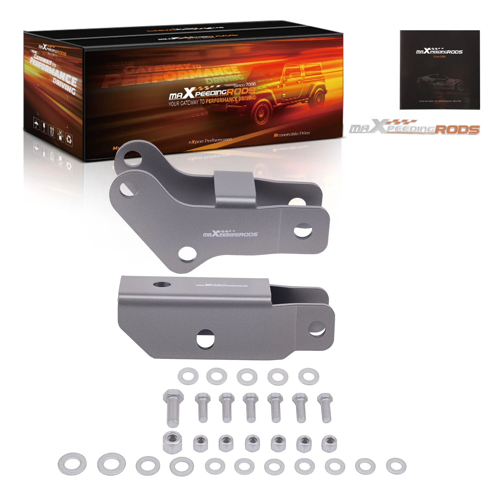 Rear Lowering Extensions for Ford F150 Quad Cab 1997-2003 Shock Kit
Rear Lowering Extensions for Ford F150 Quad Cab 1997-2003 Shock Kit
