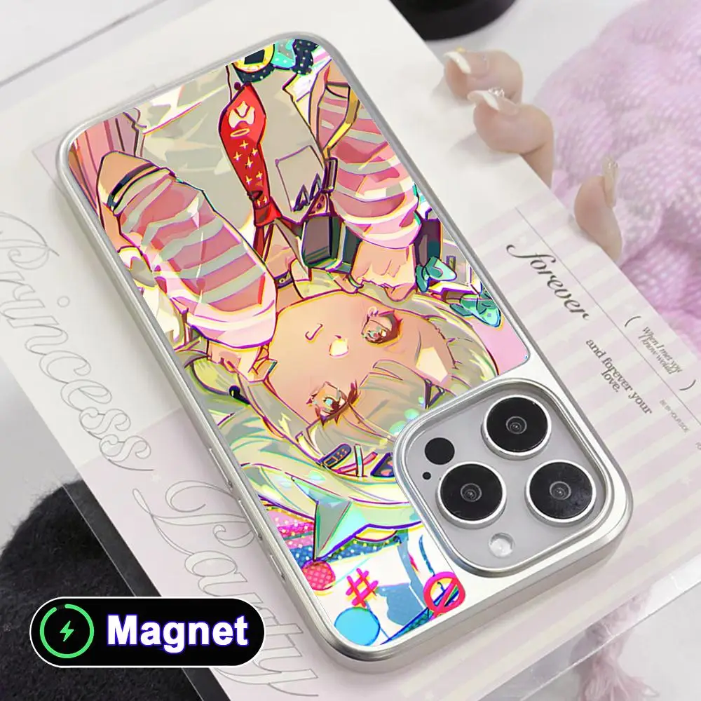 Zenless Zone Zero Sunna Silver Plating Magsafe Mobile Phone Case for iPhone 17 16 15 14 13 12 11 Air Pro Max Plus Colorful Cover
Zenless Zone Zero Sunna Silver Plating Magsafe Mobile Phone Case for iPhone 17 16 15 14 13 12 11 Air Pro Max Plus Colorful Cover