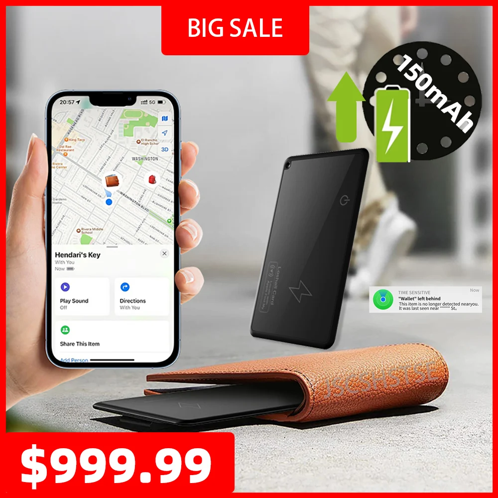 150 мАч Высокая батарея Airtags Apple Smart Anti-loss Tag для IPhone Find My Bluetooth Device Кошелек Отслеживающая карта GPS-местоположение
150 мАч Высокая батарея Airtags Apple Smart Anti-loss Tag для IPhone Find My Bluetooth Device Кошелек Отслеживающая карта GPS-местоположение