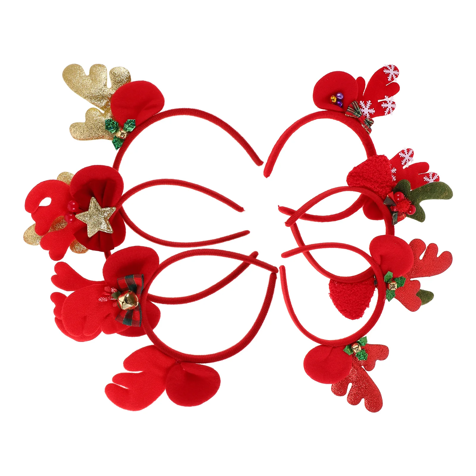 6 Pcs Antler Headb Reindeer Ears Christmas Elk Deer Hair Hoop Kids Adults Nonwoven Fabric Holiday Party Accessories
6 Pcs Antler Headb Reindeer Ears Christmas Elk Deer Hair Hoop Kids Adults Nonwoven Fabric Holiday Party Accessories