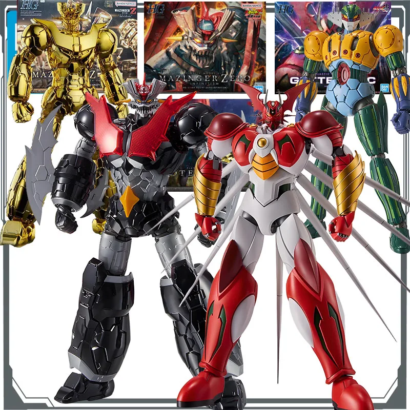 Bandai Original MODEL KIT GUNDAM HG MAZINGER Z GOLD Ver.&MAZINGER ZERO INFINITISM&GETTER ARC&KOTETSU JEEG 1/144 Сборочные игрушки
Bandai Original MODEL KIT GUNDAM HG MAZINGER Z GOLD Ver.&MAZINGER ZERO INFINITISM&GETTER ARC&KOTETSU JEEG 1/144 Сборочные игрушки