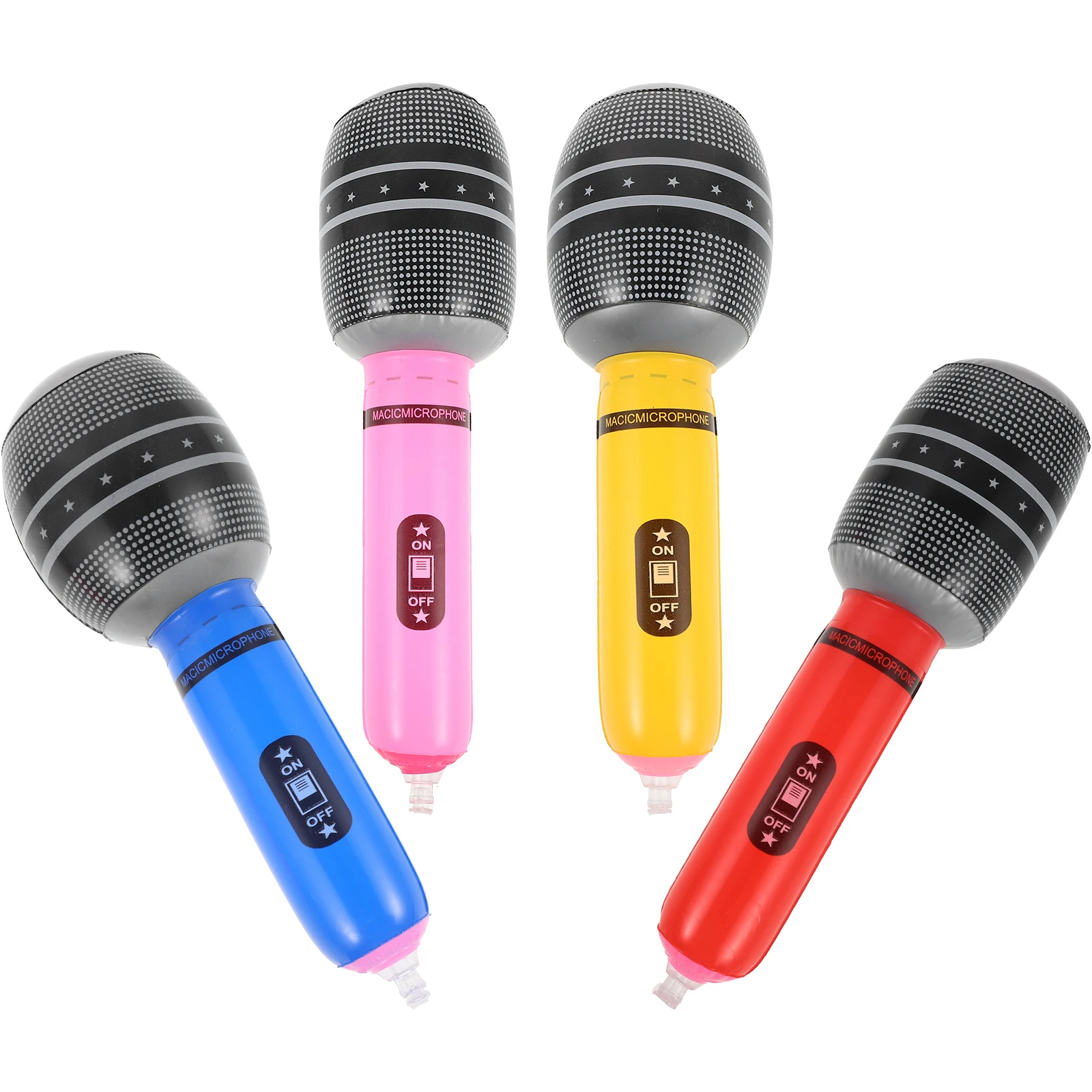 4 Pcs Inflatable Microphones Simulated Props Kids Realistic Appearance PVC Party Favors Toy Microphone KTV Concerts Parties
4 Pcs Inflatable Microphones Simulated Props Kids Realistic Appearance PVC Party Favors Toy Microphone KTV Concerts Parties