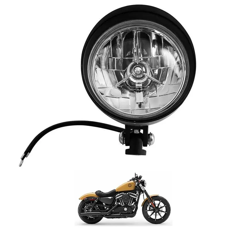 Аксессуары для мотоциклов, детали 5-3/4 дюйма, лампа для фар H4 для Harley Cruisers Choppers, велосипеды на заказ
Аксессуары для мотоциклов, детали 5-3/4 дюйма, лампа для фар H4 для Harley Cruisers Choppers, велосипеды на заказ