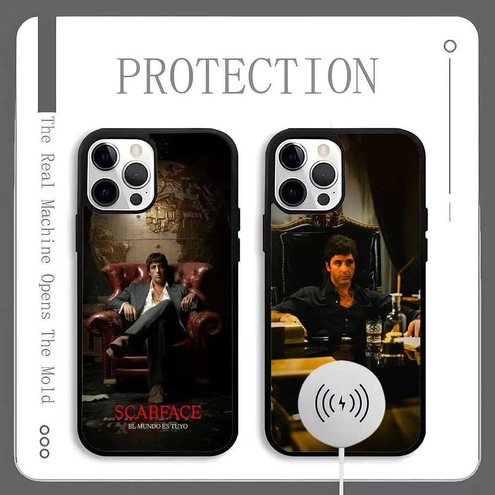 S-Scarfaces Tony M-Montana Phone Case For Magnetic Wireless Charge Cover For iphone 16 15 14 13 12 11 Pro Max Plus Coque
S-Scarfaces Tony M-Montana Phone Case For Magnetic Wireless Charge Cover For iphone 16 15 14 13 12 11 Pro Max Plus Coque