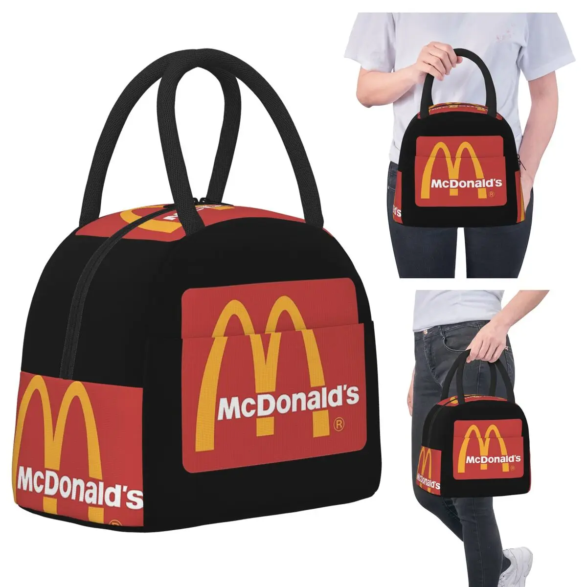 Сумки для обеда Mc Donald, изолированная коробка для бенто, портативная сумка для обеда, герметичные сумки для пикника, термосумка для женщин и детей, школы
Сумки для обеда Mc Donald, изолированная коробка для бенто, портативная сумка для обеда, герметичные сумки для пикника, термосумка для женщин и детей, школы
