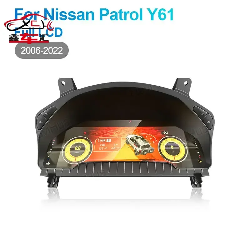 NaviHua New Arrival For Nissan Patrol Y61 2006 2022 Car LCD Dashboard Digital Cluster Instrument Speedometer Virtual Cockpit
NaviHua New Arrival For Nissan Patrol Y61 2006 2022 Car LCD Dashboard Digital Cluster Instrument Speedometer Virtual Cockpit