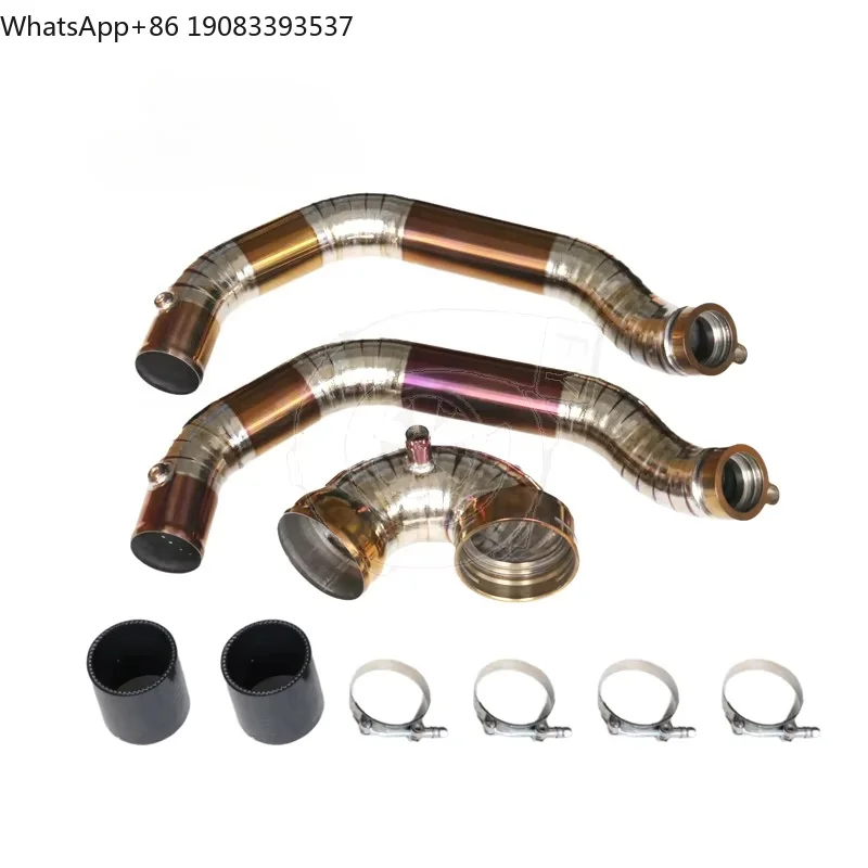 Gold TITANIUM Charge&Boost Pipe for BMW M3 M4 F80 F82 S55
Gold TITANIUM Charge&Boost Pipe for BMW M3 M4 F80 F82 S55