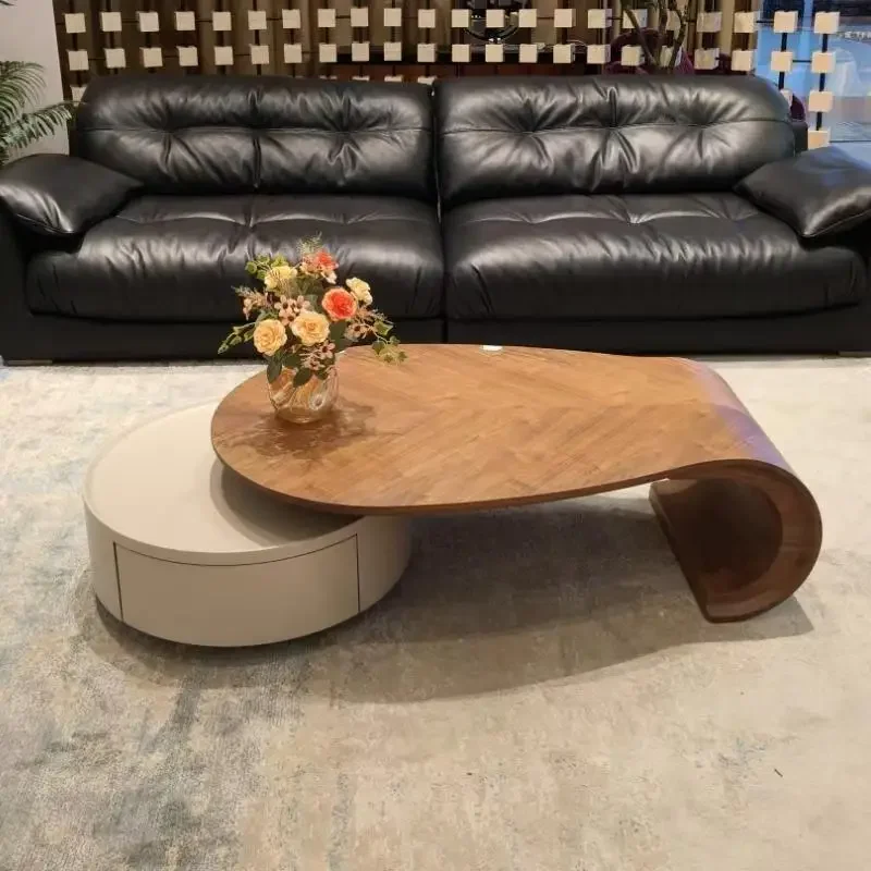 Creative leaf shape apartment living room coffee table eco-friendly durable modern wood high-end home furniture
Creative leaf shape apartment living room coffee table eco-friendly durable modern wood high-end home furniture