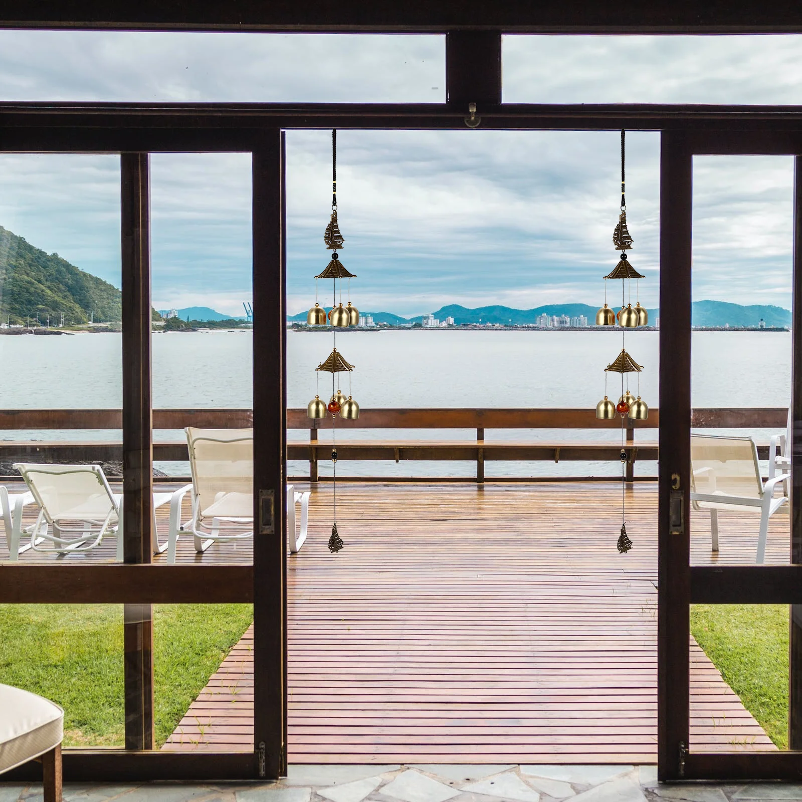 2Pcs Wind Bell Hangings Delicate Wind Chime Pendant Retro Home Decoration Ornament for Living Room Garden Porch Outdoor Indoor
2Pcs Wind Bell Hangings Delicate Wind Chime Pendant Retro Home Decoration Ornament for Living Room Garden Porch Outdoor Indoor