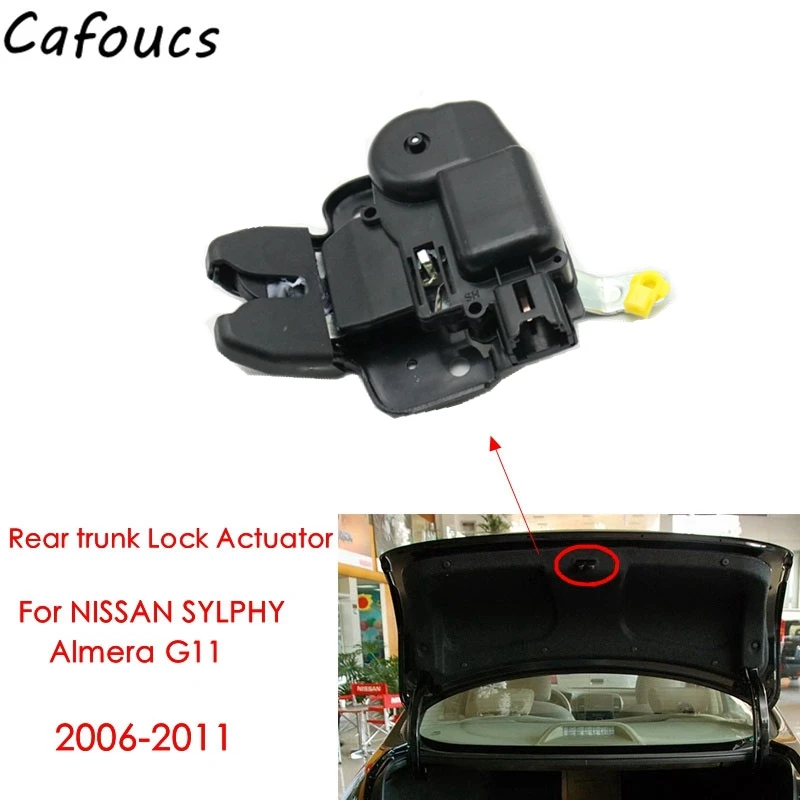 Cafoucs Car Rear Tail Door Tailgate Trunk Lid Lock Actuator For Nissan Bluebird SYLPHY Almera Sentra G11 2006 -2011
Cafoucs Car Rear Tail Door Tailgate Trunk Lid Lock Actuator For Nissan Bluebird SYLPHY Almera Sentra G11 2006 -2011