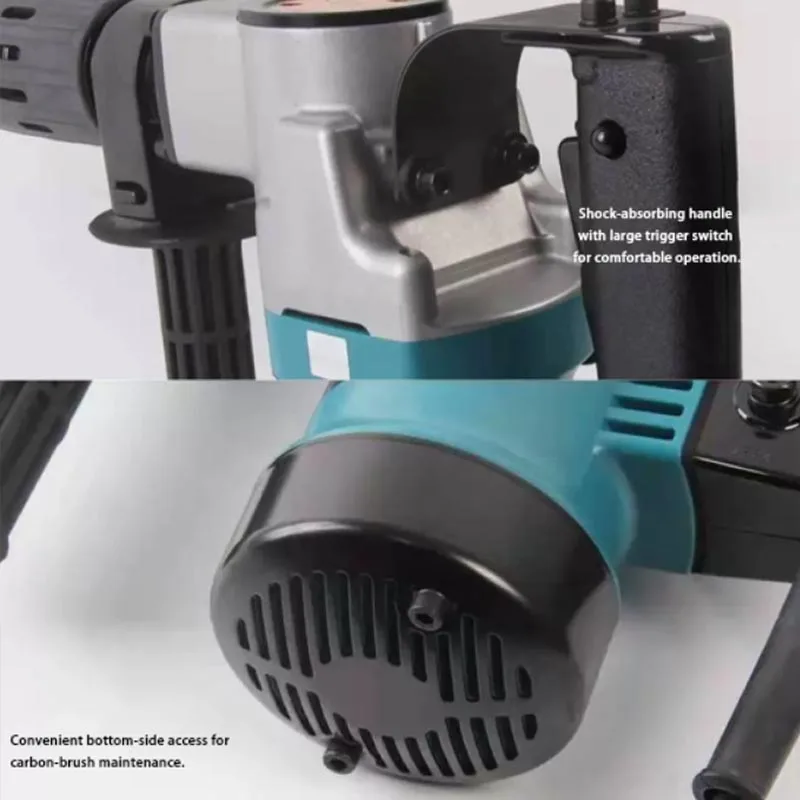 Heavy Duty Impact Demolition Electric Pick Multifunctional Handheld Hammer for Wall Breaking Water and Electricity Installation
Heavy Duty Impact Demolition Electric Pick Multifunctional Handheld Hammer for Wall Breaking Water and Electricity Installation