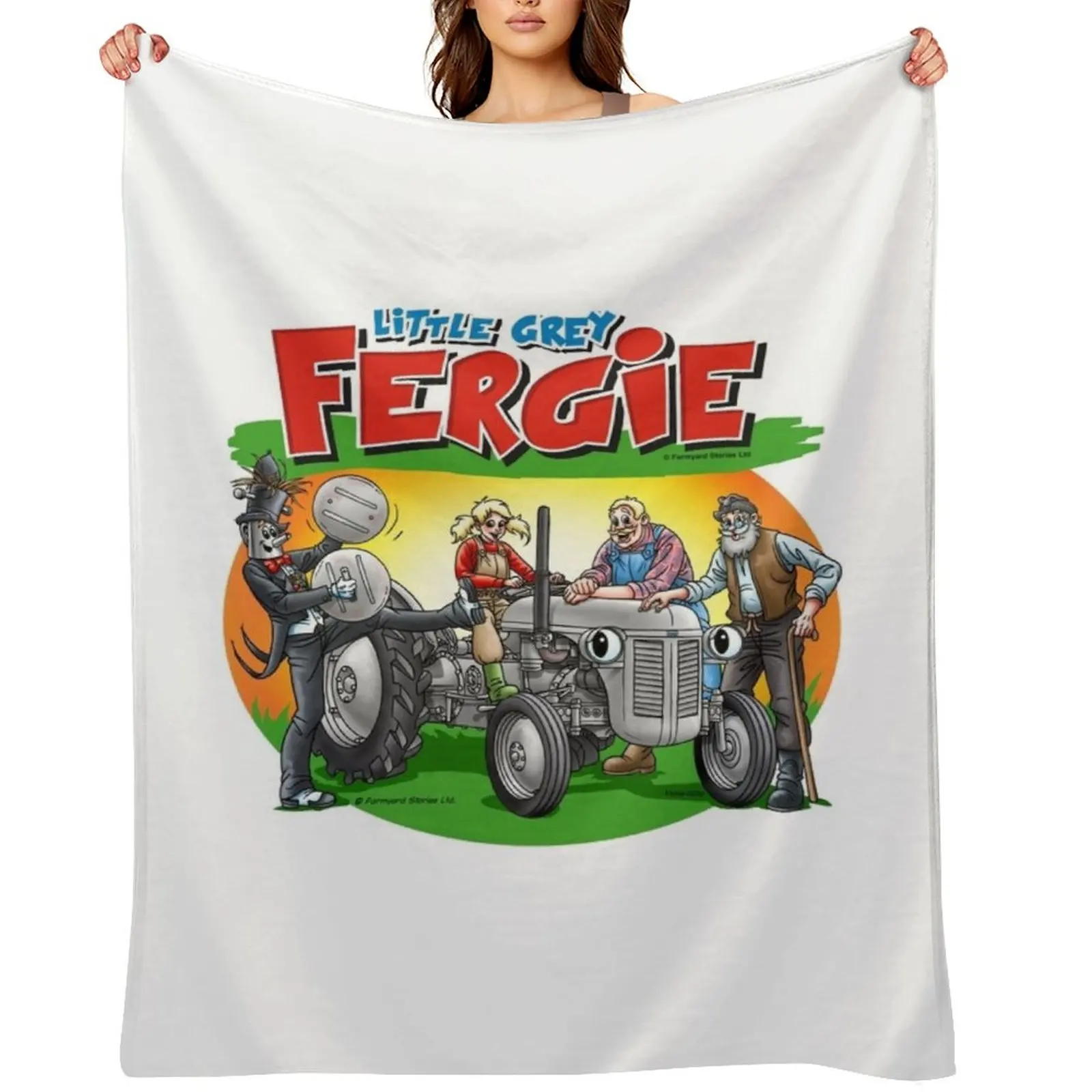 Little Grey Fergie and friends Throw Blanket for sofa Bed covers Flannel Fabric Bed linens Blankets
Little Grey Fergie and friends Throw Blanket for sofa Bed covers Flannel Fabric Bed linens Blankets