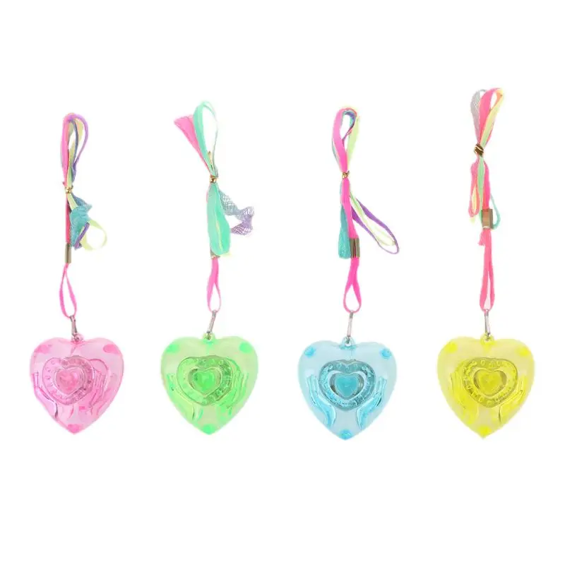 Shining Necklace Electric LED Pendant Heart Neck Lace for Children Girls Summer Flea Market Street Vendor Drop Shipping
Shining Necklace Electric LED Pendant Heart Neck Lace for Children Girls Summer Flea Market Street Vendor Drop Shipping
