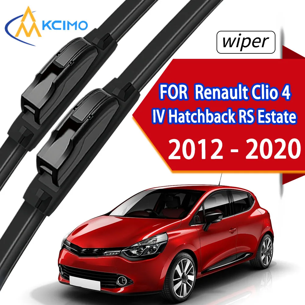 2Pcs Front Wiper Blades For Renault Clio 4 IV Hatchback RS Estate 2012 - 2020 Quality Durable Rubber Windscreen Wipers
2Pcs Front Wiper Blades For Renault Clio 4 IV Hatchback RS Estate 2012 - 2020 Quality Durable Rubber Windscreen Wipers