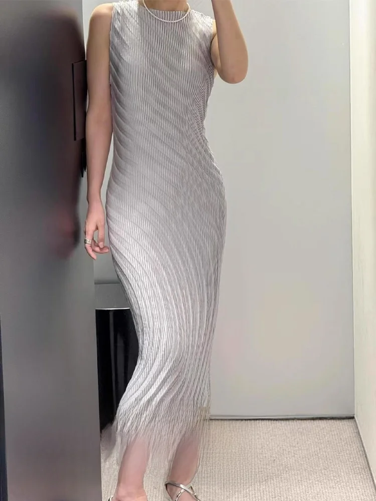 Autumn Midi Dress Slim Fit Pure Color Pleated High Waist Commute Style Casual A-Line Skirt Polyester Fiber Medium Stretch
Autumn Midi Dress Slim Fit Pure Color Pleated High Waist Commute Style Casual A-Line Skirt Polyester Fiber Medium Stretch