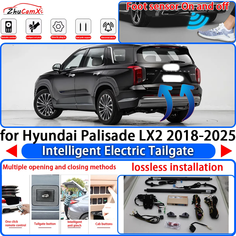 for Hyundai Palisade LX2 2018-2025 OEM Power Liftgate Trunk Electric Suction Tailgate Intelligent Tail Gate Lift Strut System
for Hyundai Palisade LX2 2018-2025 OEM Power Liftgate Trunk Electric Suction Tailgate Intelligent Tail Gate Lift Strut System