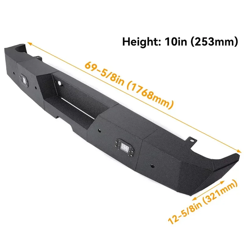 Heavy- Rear Bumper W/ Sensor Hole for Silverado & C Sierra 1500 2007-2018
Heavy- Rear Bumper W/ Sensor Hole for Silverado & C Sierra 1500 2007-2018