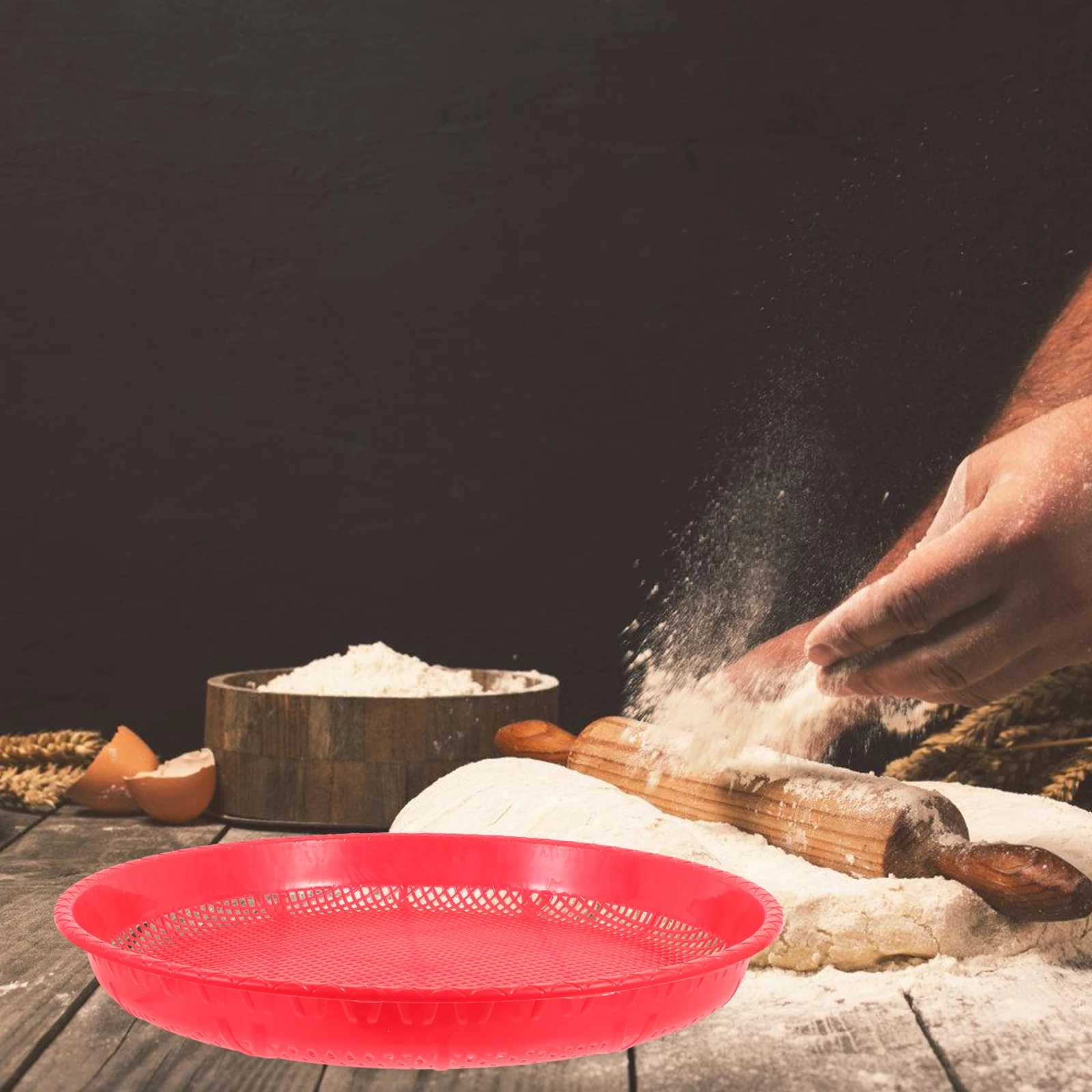 2pcs Round Meter Sieve Sift Mesh Dustpan Plastic Grain Drying Rice Beans Food Dryer Kitchen Large Diameter Perforated Shape 
2pcs Round Meter Sieve Sift Mesh Dustpan Plastic Grain Drying Rice Beans Food Dryer Kitchen Large Diameter Perforated Shape