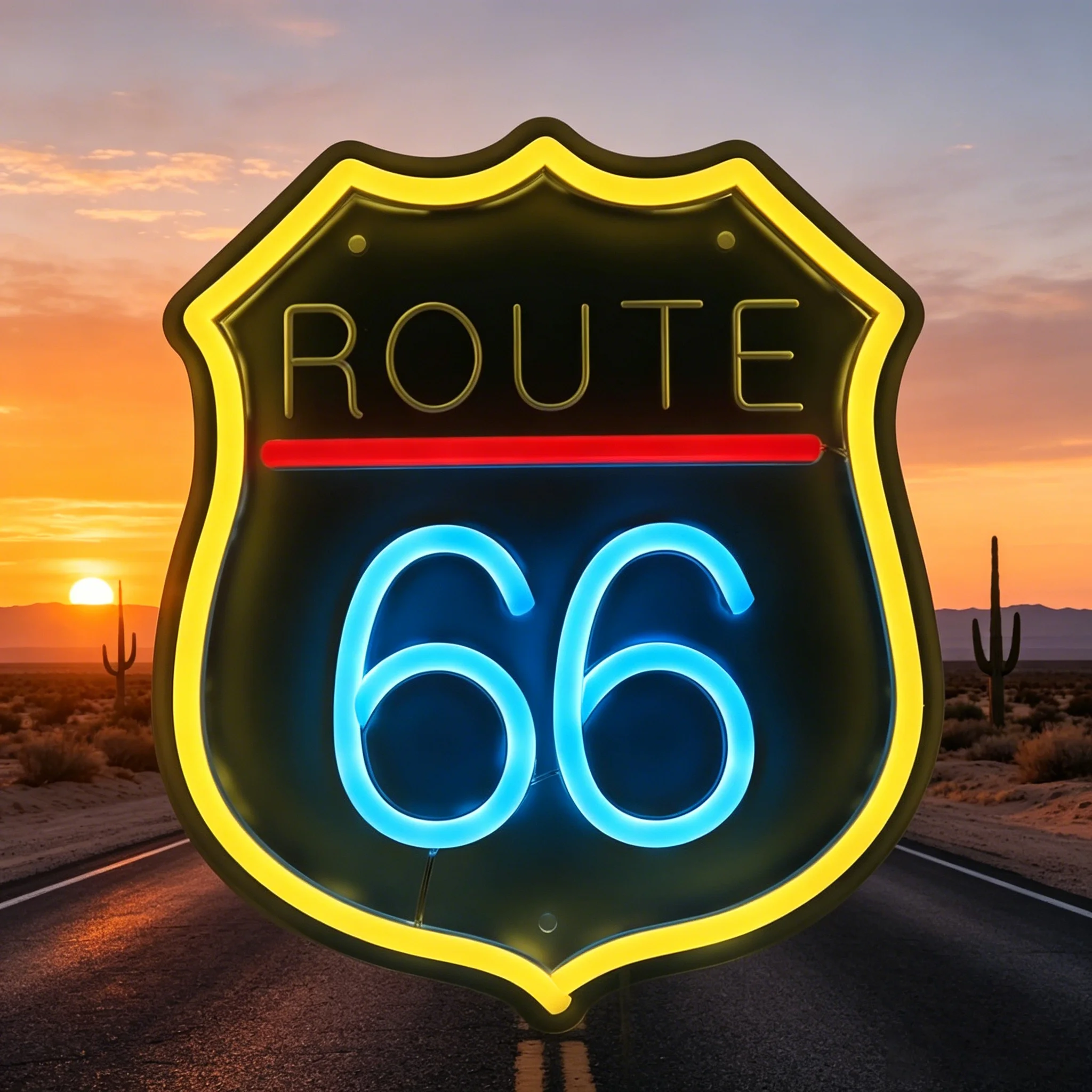 Route 66 Neon Sign Led Night Light Usb Powered Wall Decor For Bar Bedroom Man Cave
Route 66 Neon Sign Led Night Light Usb Powered Wall Decor For Bar Bedroom Man Cave
