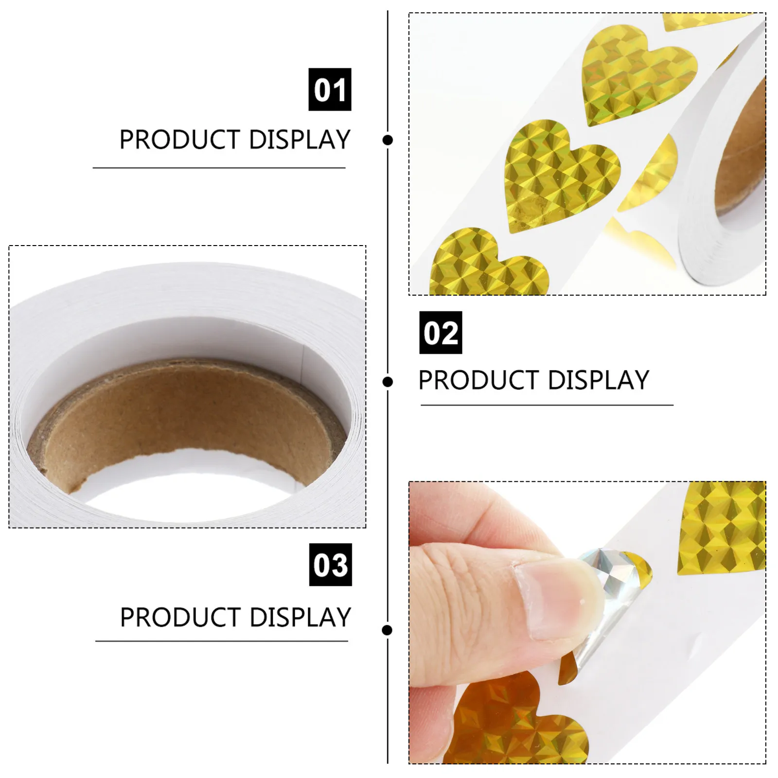 1 рулон блестящих самоклеящихся наклеек в форме сердца для упаковки подарков, конвертов для вечеринок, поделок своими руками, папок для свадеб и дней рождения
1 рулон блестящих самоклеящихся наклеек в форме сердца для упаковки подарков, конвертов для вечеринок, поделок своими руками, папок для свадеб и дней рождения