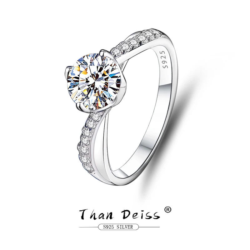 925 Sterling Silver Moissanite 1ct Wavy Diamonds Ring For Women Wedding Classic D Color Adjustable Band Fine Jewelry Wife Gift
925 Sterling Silver Moissanite 1ct Wavy Diamonds Ring For Women Wedding Classic D Color Adjustable Band Fine Jewelry Wife Gift