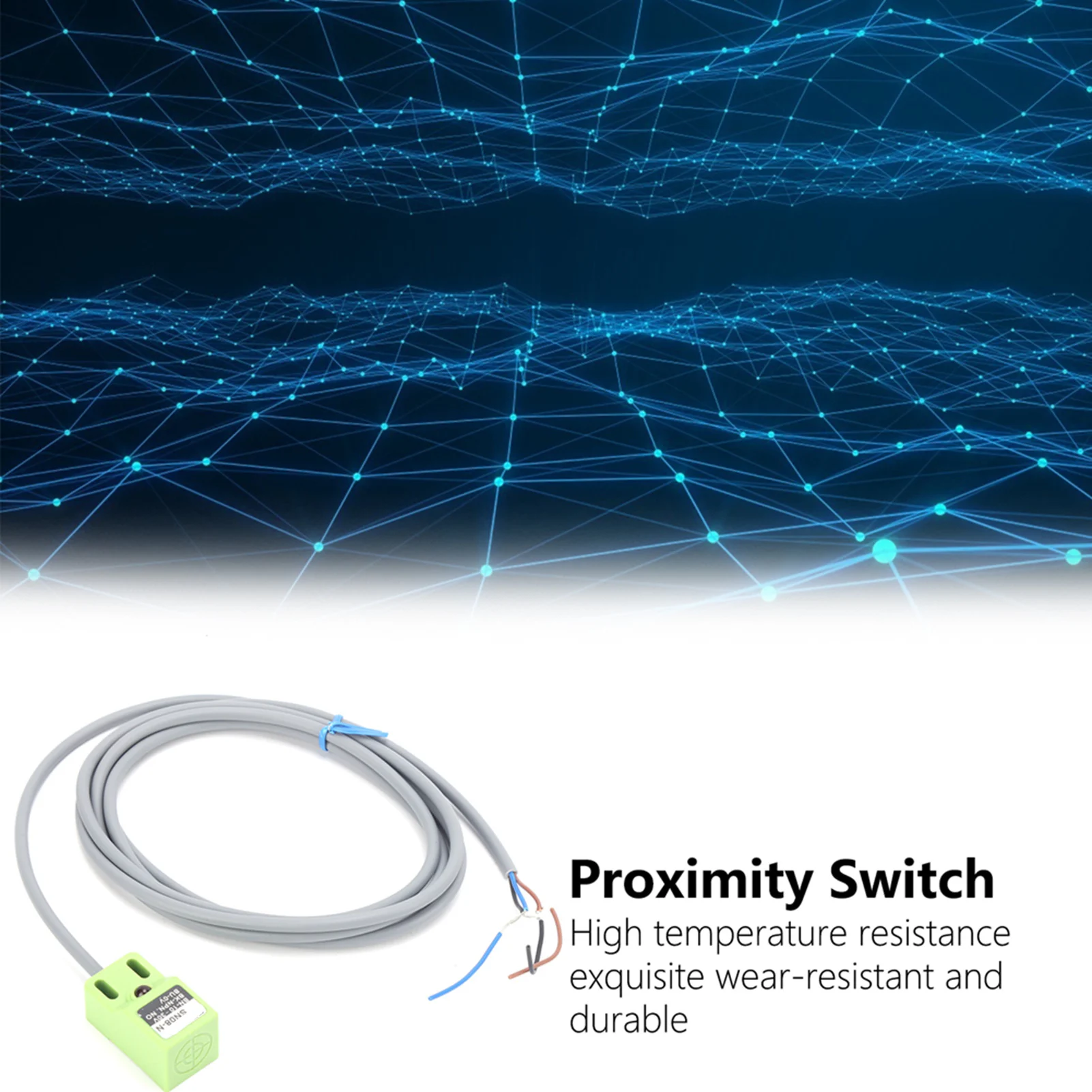 BERM Proximity Switch SN08‑N NPN NO Inductive Metal Device 8mm Detecting Distance DC 10‑30V NPN NO Proximity Switch
BERM Proximity Switch SN08‑N NPN NO Inductive Metal Device 8mm Detecting Distance DC 10‑30V NPN NO Proximity Switch
