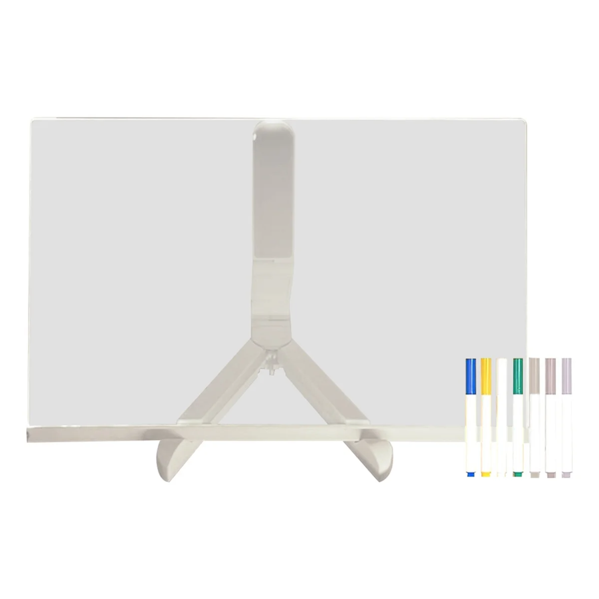 AT42 2025 LED Color Note Board Acrylic Adjustable Bracket Message Board, 7 Colored Pens, 20x20cm.
AT42 2025 LED Color Note Board Acrylic Adjustable Bracket Message Board, 7 Colored Pens, 20x20cm.