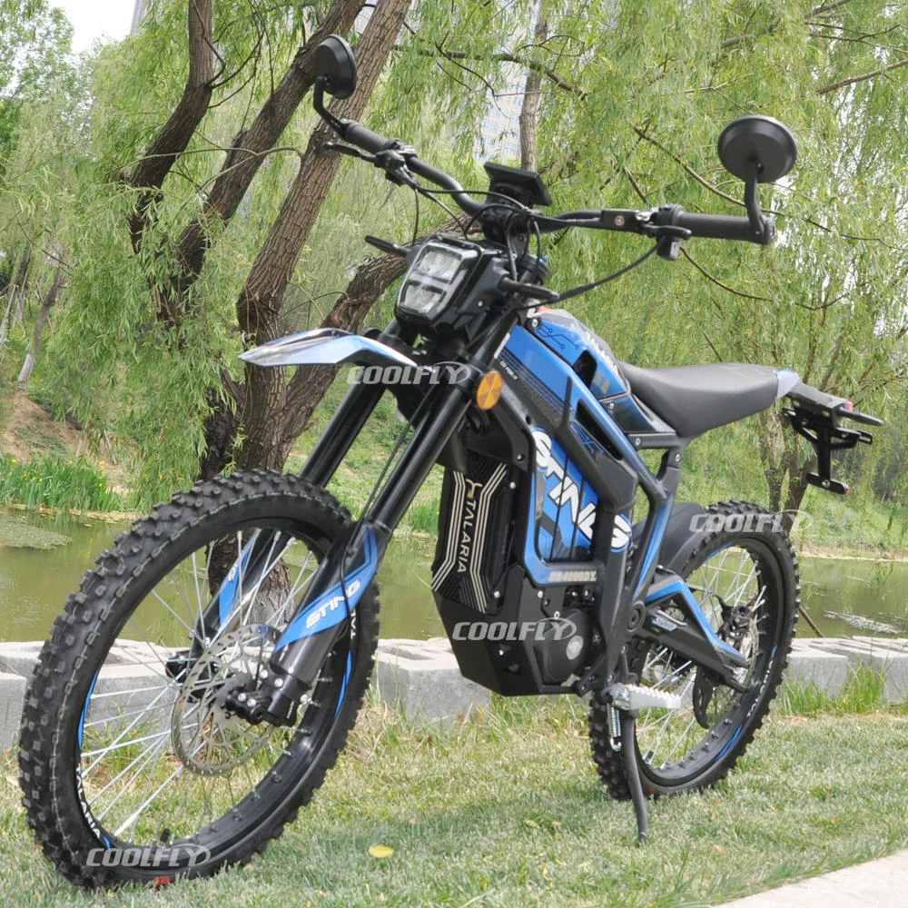 Китай производит электрический мотоцикл Talaria Sting R MX4 60 В 8000 Вт эндуро с поворотником и зеркалом
Китай производит электрический мотоцикл Talaria Sting R MX4 60 В 8000 Вт эндуро с поворотником и зеркалом