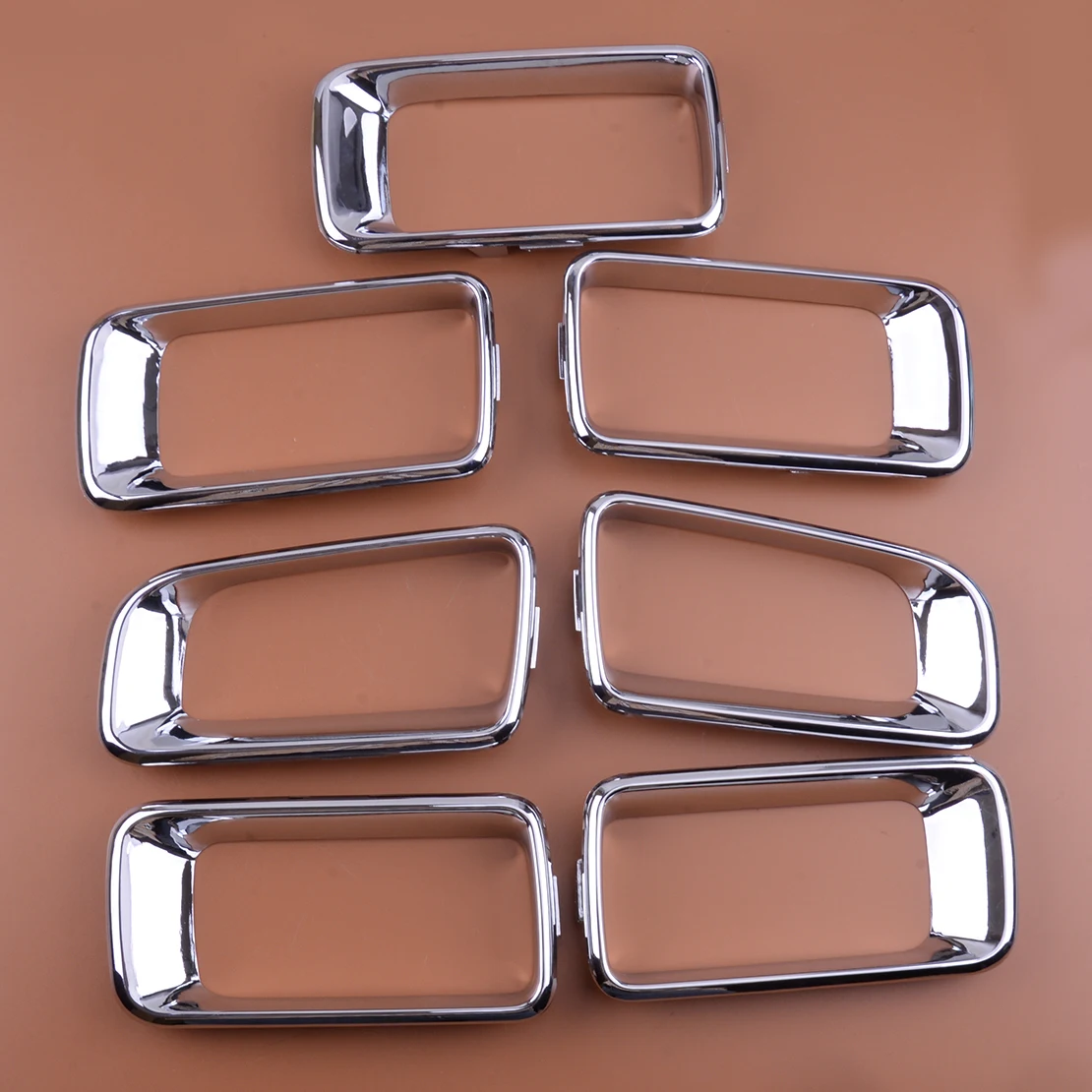 7Pcs Car Glossy Silver Front Grille Trim Cover Frame Molding Insert Ring Decoration 68109865AA Fit For Jeep Compass 2011-2017
7Pcs Car Glossy Silver Front Grille Trim Cover Frame Molding Insert Ring Decoration 68109865AA Fit For Jeep Compass 2011-2017