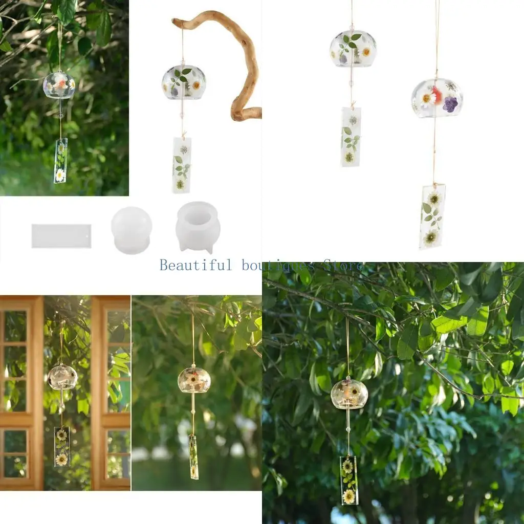 U4LF Wind Chimes Resin Molds Silicone Kit for Resin Casting,Jewelry Resin Casting Molds Wind Chime Epoxy Molds for Home Décor
U4LF Wind Chimes Resin Molds Silicone Kit for Resin Casting,Jewelry Resin Casting Molds Wind Chime Epoxy Molds for Home Décor