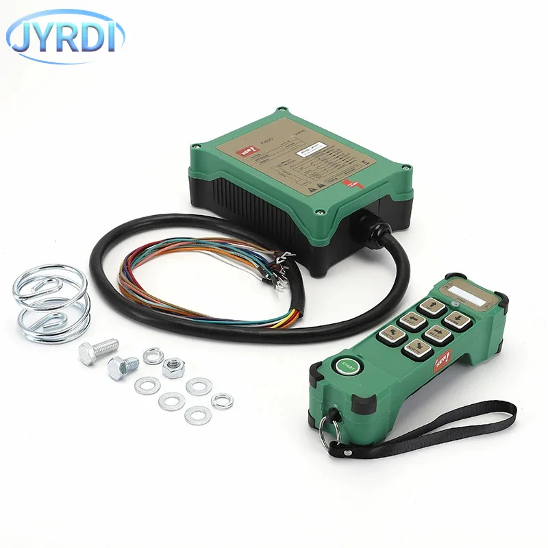 K600 6 buttons single speed 24-264V Industrial Wireless Radio Crane Remote Control switches Hoist track Crane lift Controller
K600 6 buttons single speed 24-264V Industrial Wireless Radio Crane Remote Control switches Hoist track Crane lift Controller
