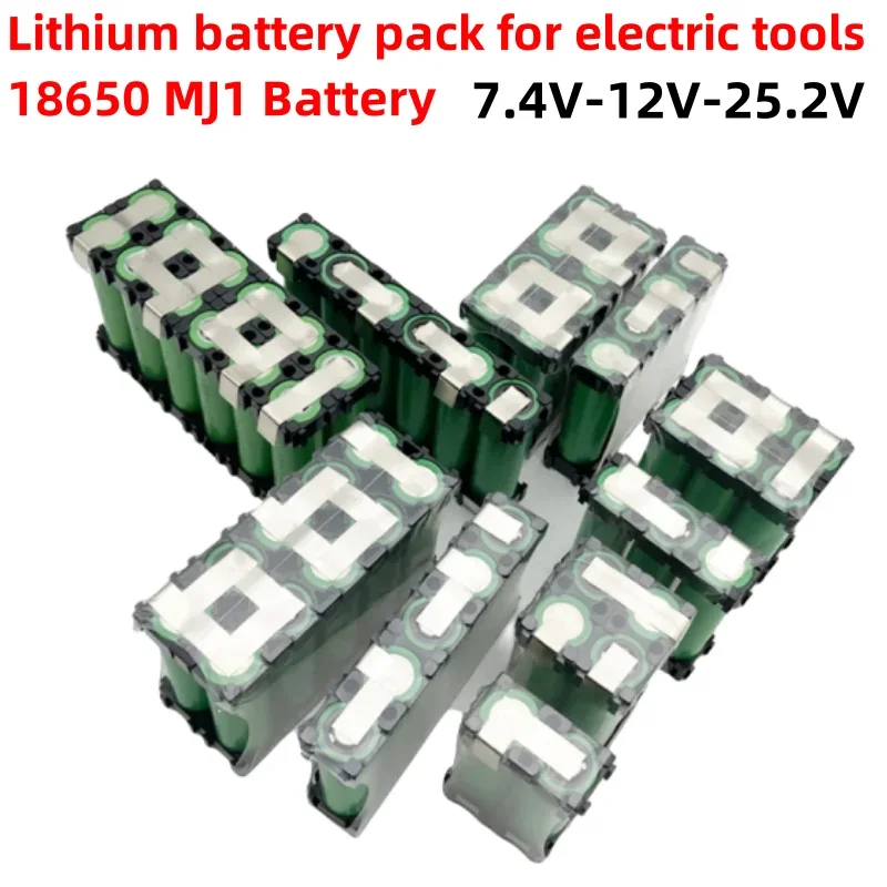 18650 MJ1 30A 7.4V-12V-25.2V 7000mah 30 Amp, for screwdriver batteries, 3S1P-5S2P welding rod 12.6V, battery pack (adjustable)
18650 MJ1 30A 7.4V-12V-25.2V 7000mah 30 Amp, for screwdriver batteries, 3S1P-5S2P welding rod 12.6V, battery pack (adjustable)