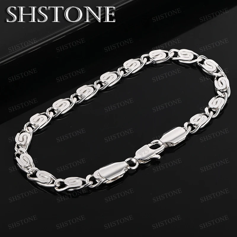 Fashion 925 Sterling Silver Bracelet Women Romantic Engagement Party High Quality Delicate Jewelry Wedding Gift Accessories
Fashion 925 Sterling Silver Bracelet Women Romantic Engagement Party High Quality Delicate Jewelry Wedding Gift Accessories