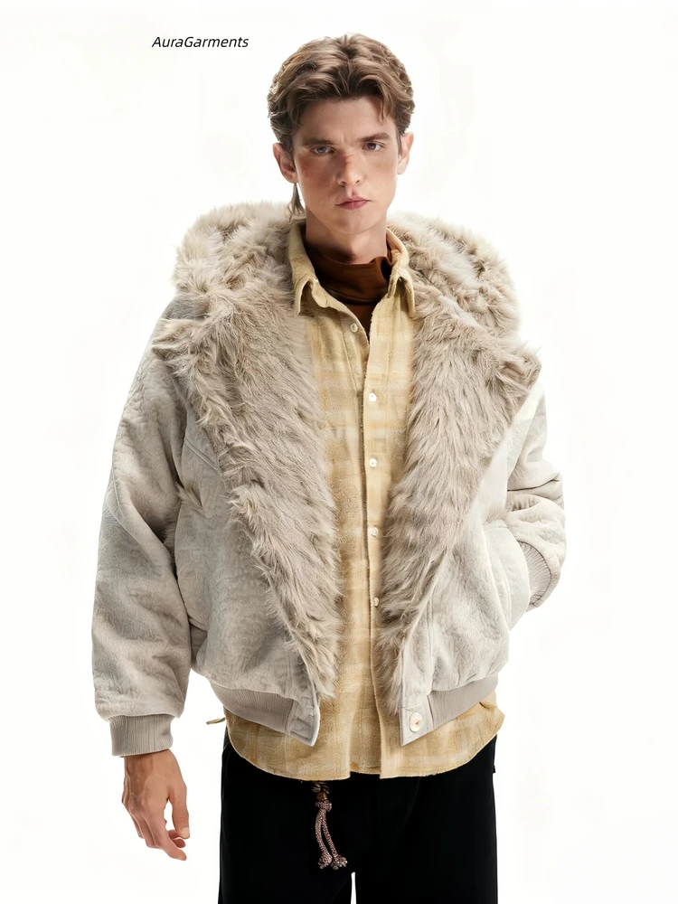 Auragarments 700 г хлопковое пальто с капюшоном из кроличьего меха, деконструированное молодежное модное теплое повседневное американское пальто
Auragarments 700 г хлопковое пальто с капюшоном из кроличьего меха, деконструированное молодежное модное теплое повседневное американское пальто